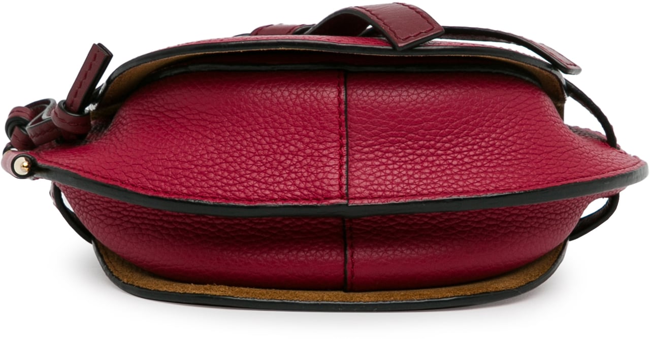 Loewe Mini Leather Gate Bag Rood