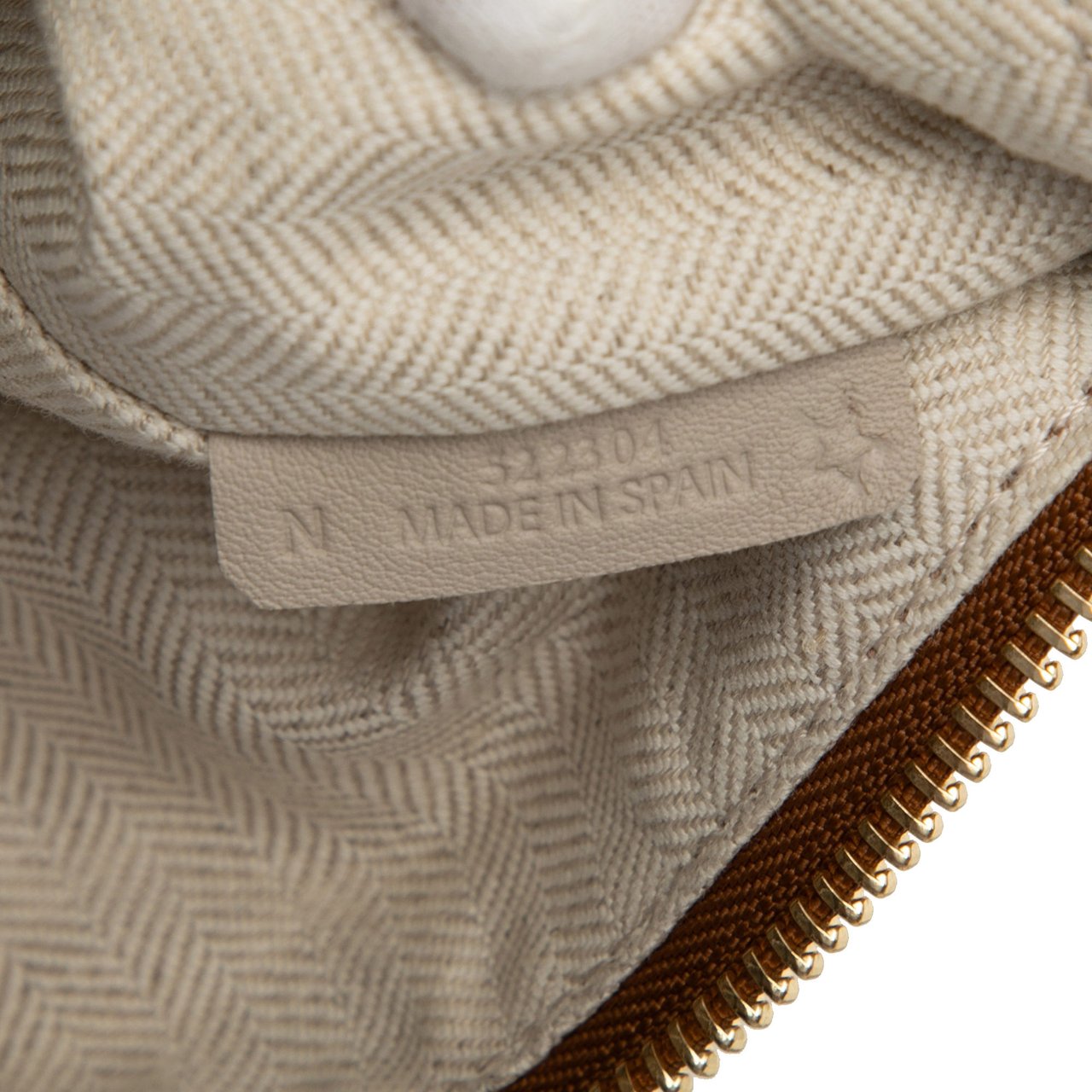 Loewe Small Anagram Jacquard Cubi Bag Bruin