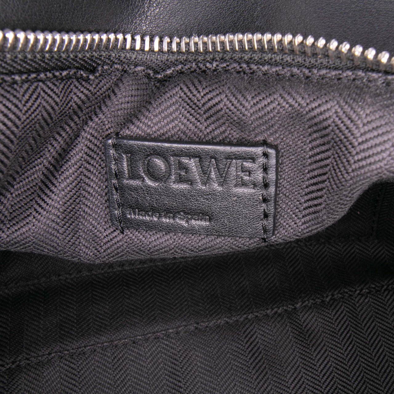 Loewe Small Calfskin Graphic Puzzle Satchel Bruin