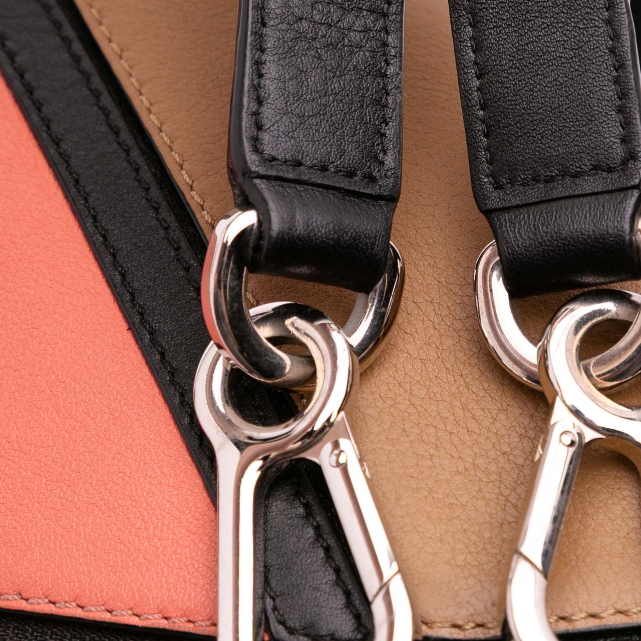 Loewe Small Calfskin Graphic Puzzle Satchel Bruin