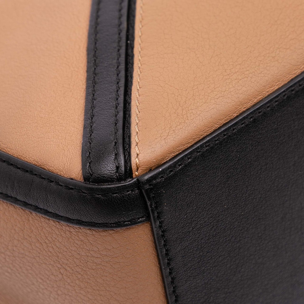 Loewe Small Calfskin Graphic Puzzle Satchel Bruin