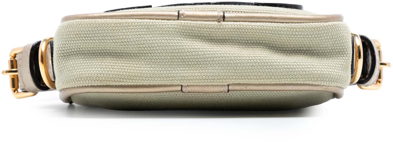 Loewe Mini Canvas Anagram Crossbody Bruin