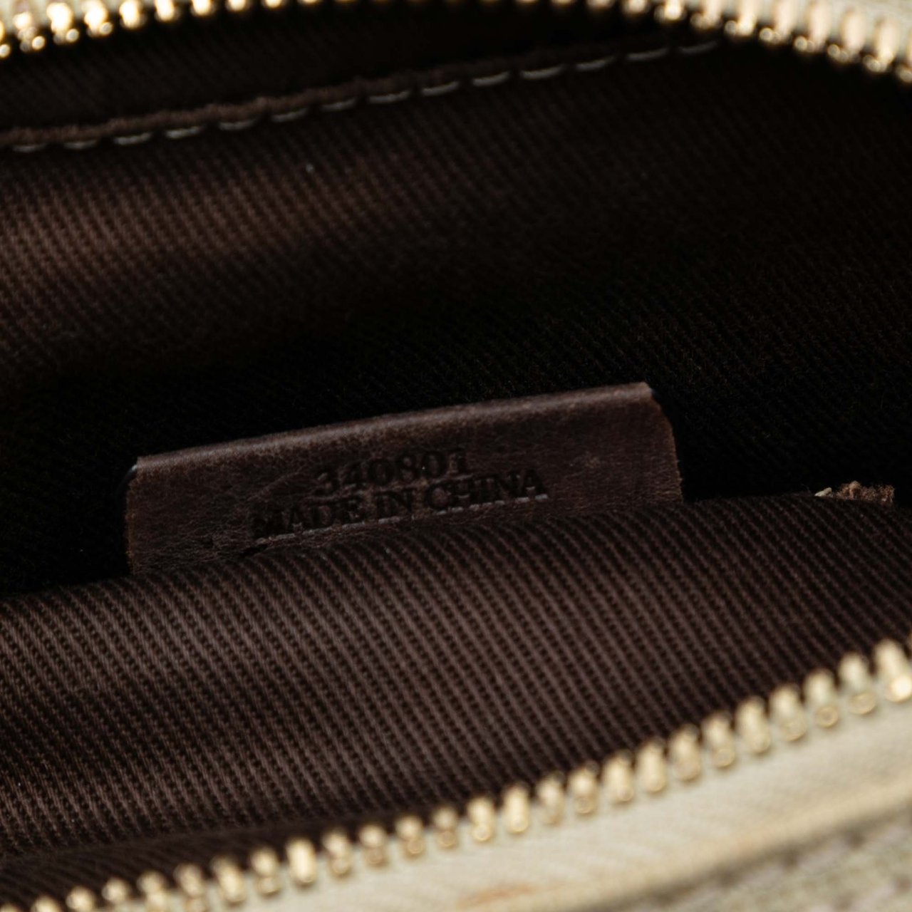 Loewe Mini Canvas Anagram Crossbody Bruin