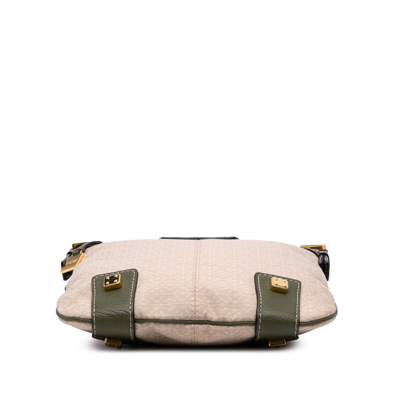 Loewe Anagram Canvas New Road Crossbody Bruin