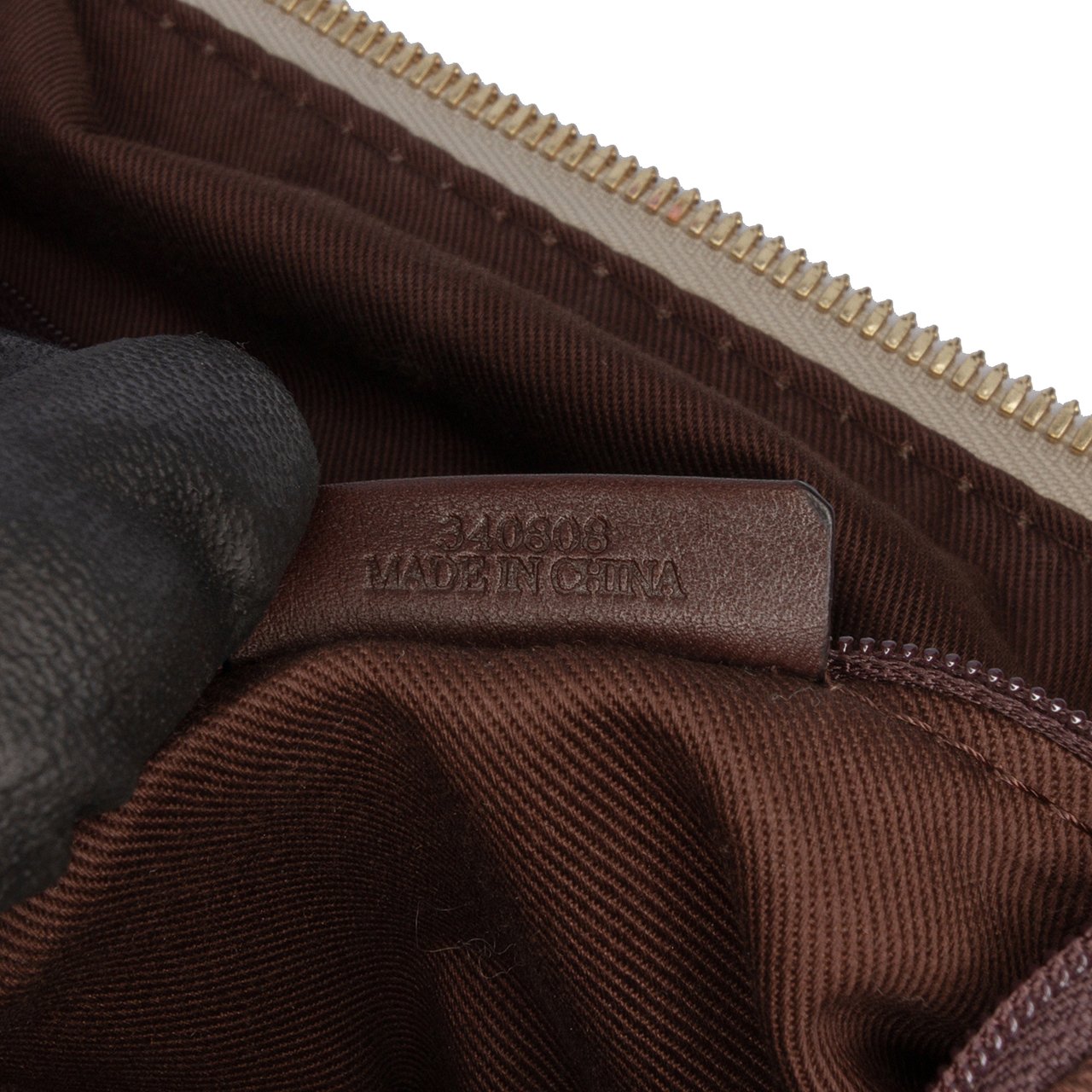 Loewe Anagram Canvas New Road Crossbody Bruin