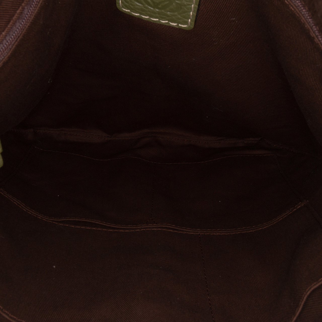 Loewe Anagram Canvas New Road Crossbody Bruin