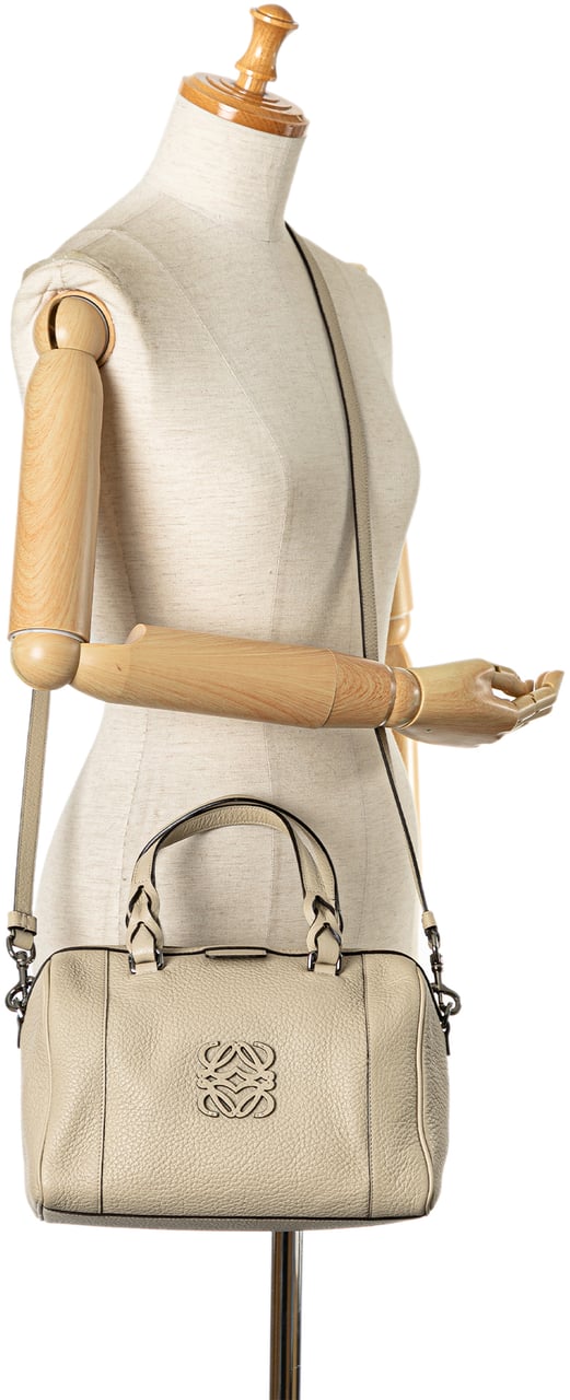 Loewe Leather Fusta 25 Wit
