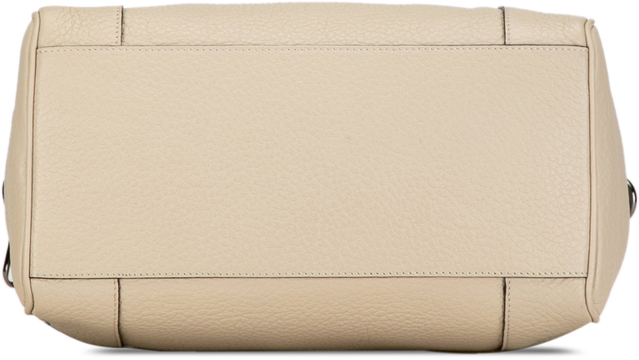 Loewe Leather Fusta 25 Wit