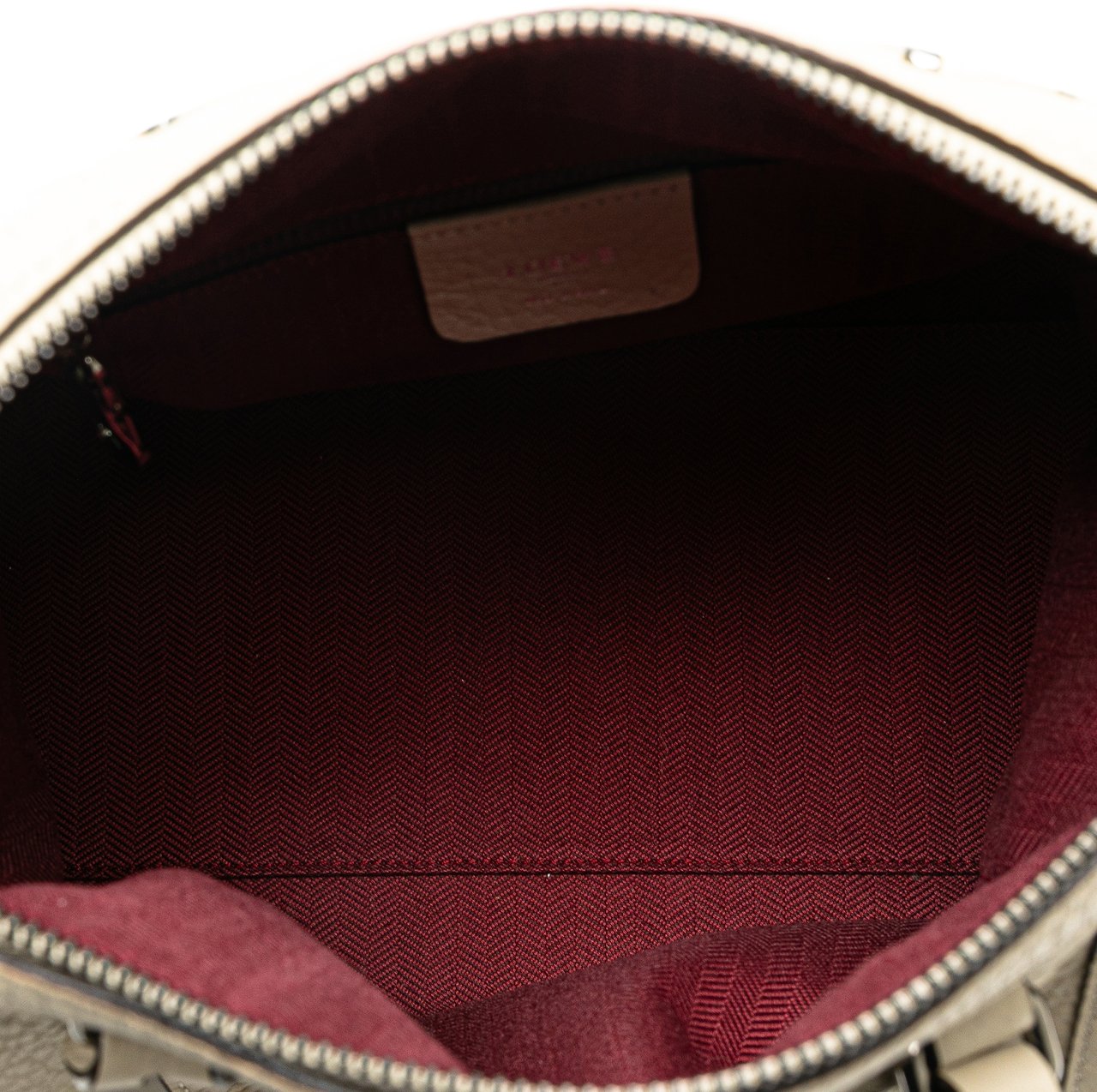 Loewe Leather Fusta 25 Wit