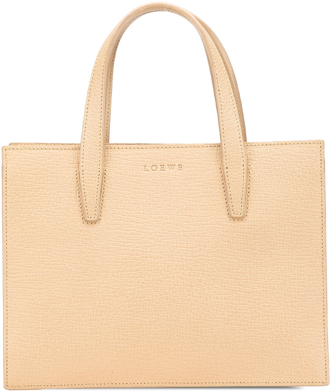 Loewe Leather Tote Bruin