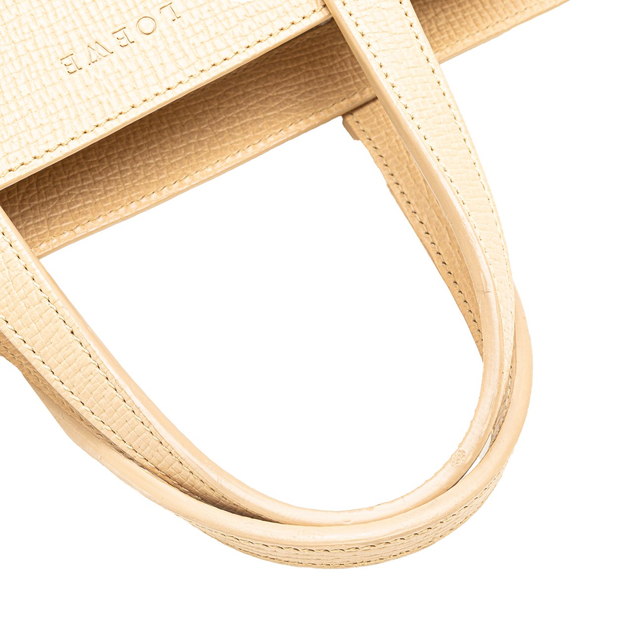 Loewe Leather Tote Bruin