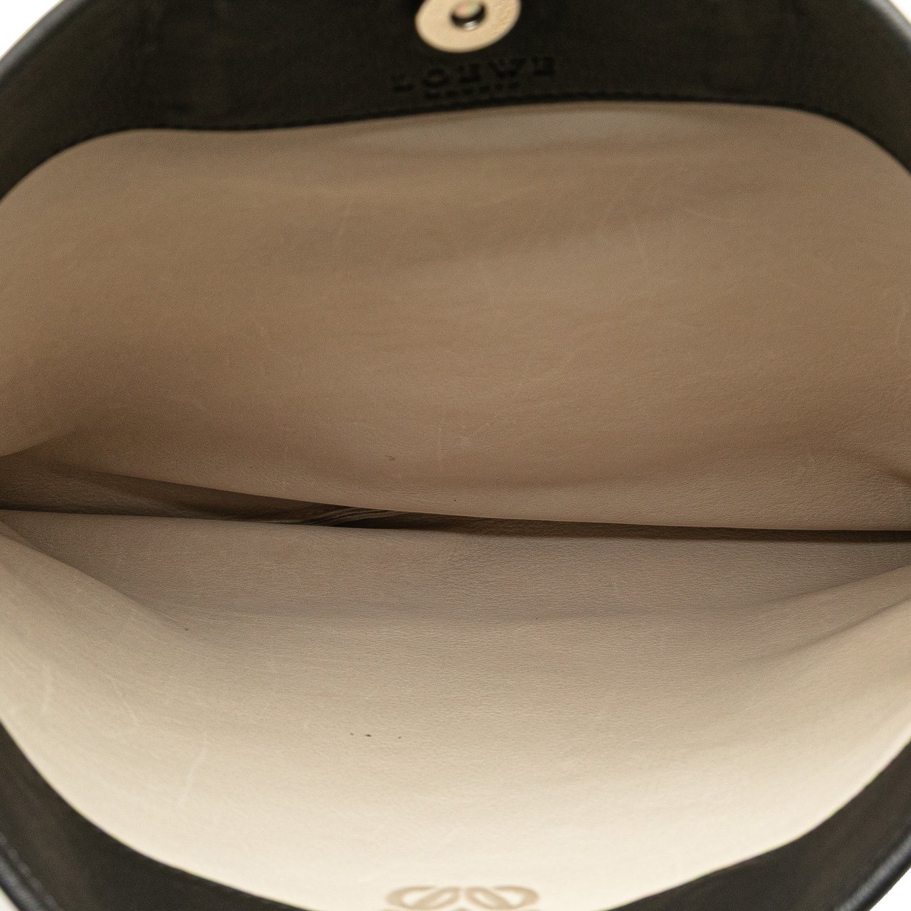 Loewe Anagram Suede Tote Bruin