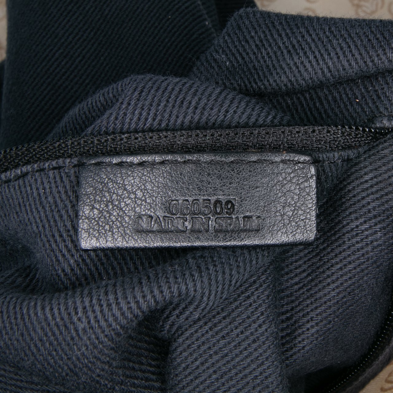 Loewe Anagram Canvas Embroidered Tote Bruin