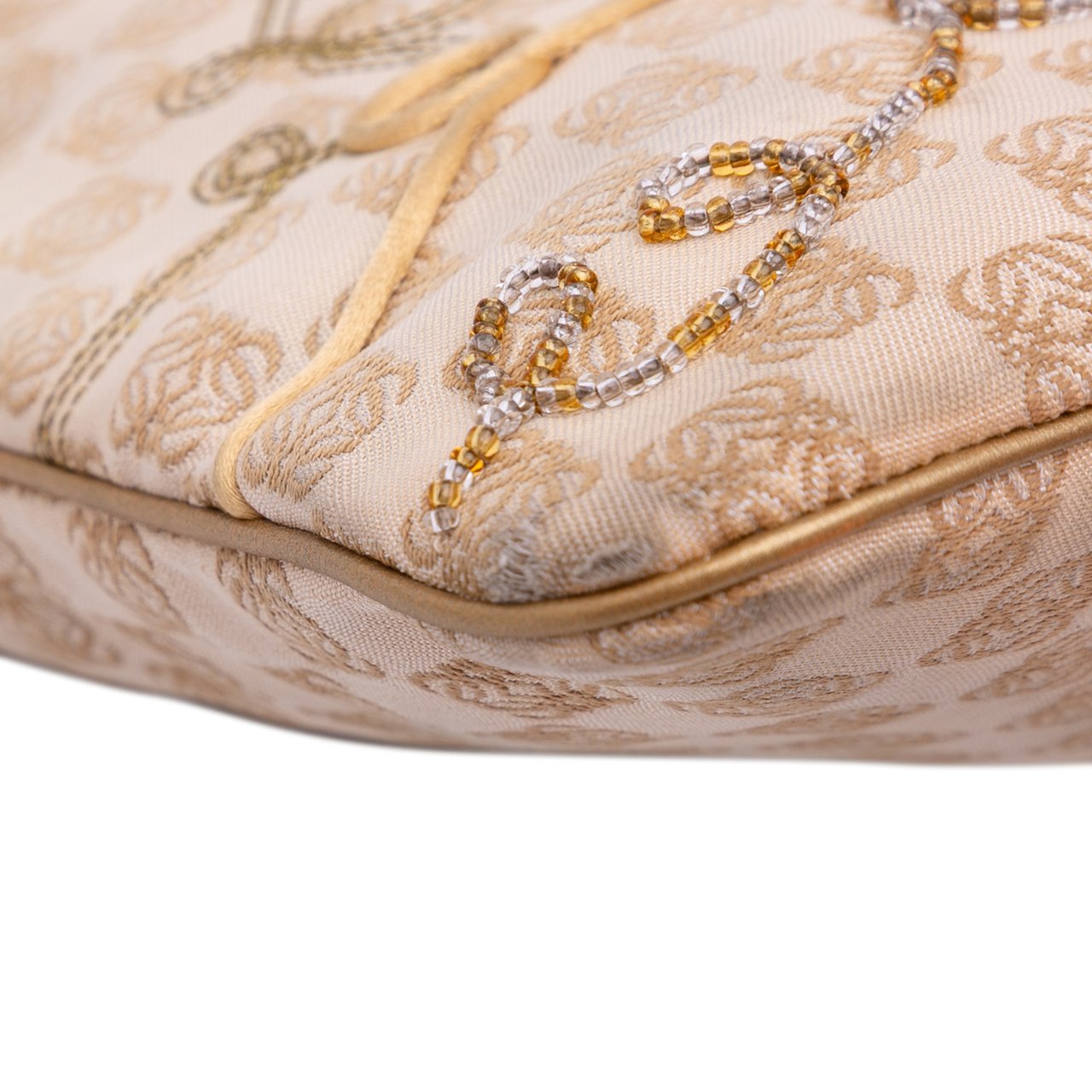 Loewe Anagram Canvas Embroidered Tote Bruin