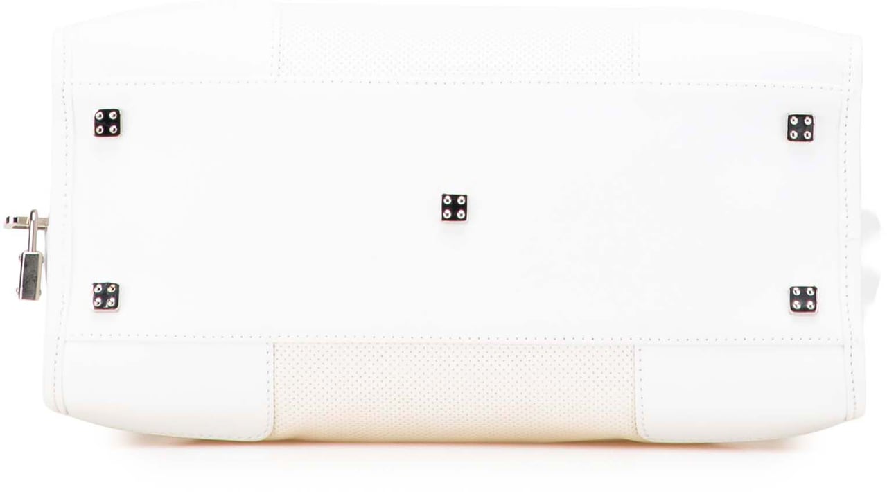Loewe Perforated Leather Amazona 28 Wit