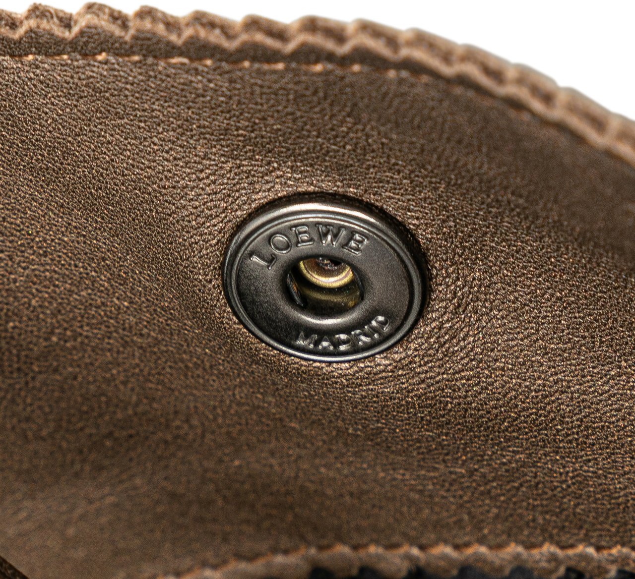 Loewe Anagram Nappa Tote Bruin