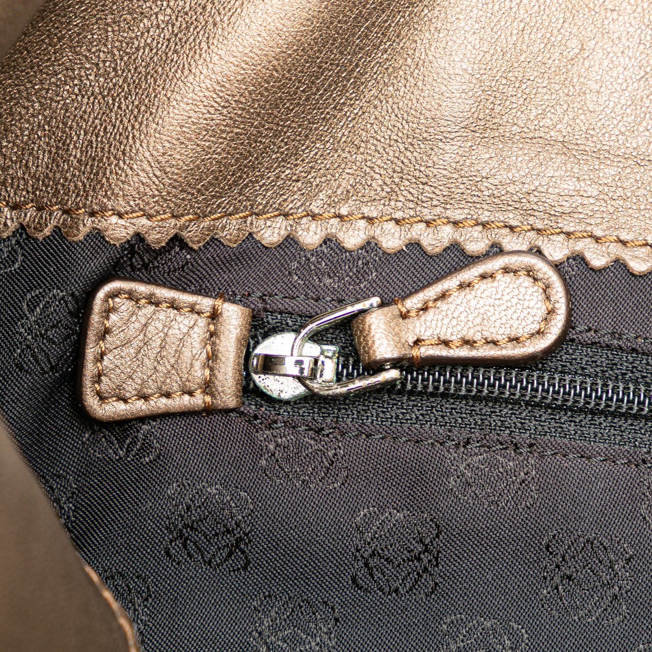 Loewe Anagram Nappa Tote Bruin