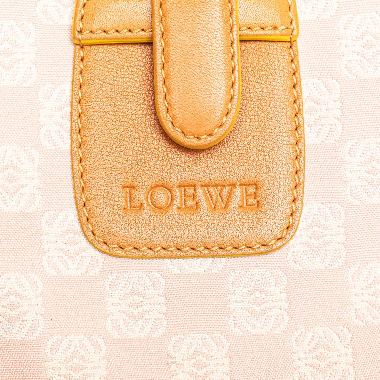 Loewe Anagram Canvas Crossbody Roze