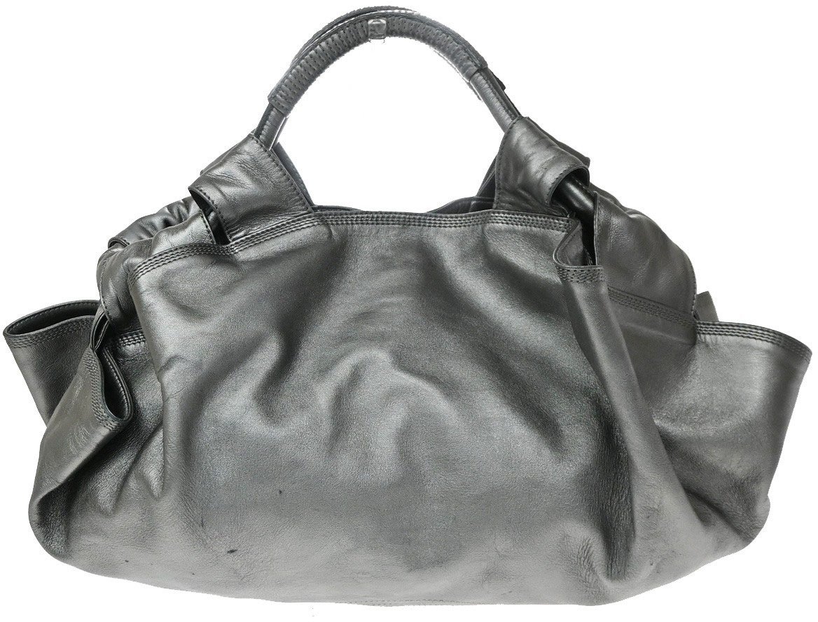 Loewe Anagram Logo Nappa Aire Hand Leather Grijs