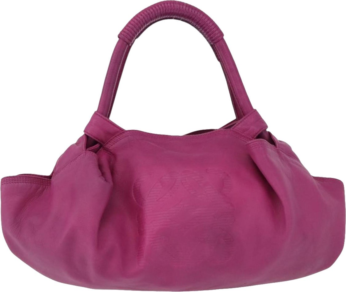 Loewe Anagram Logo Nappa Aire Hand Leather Roze