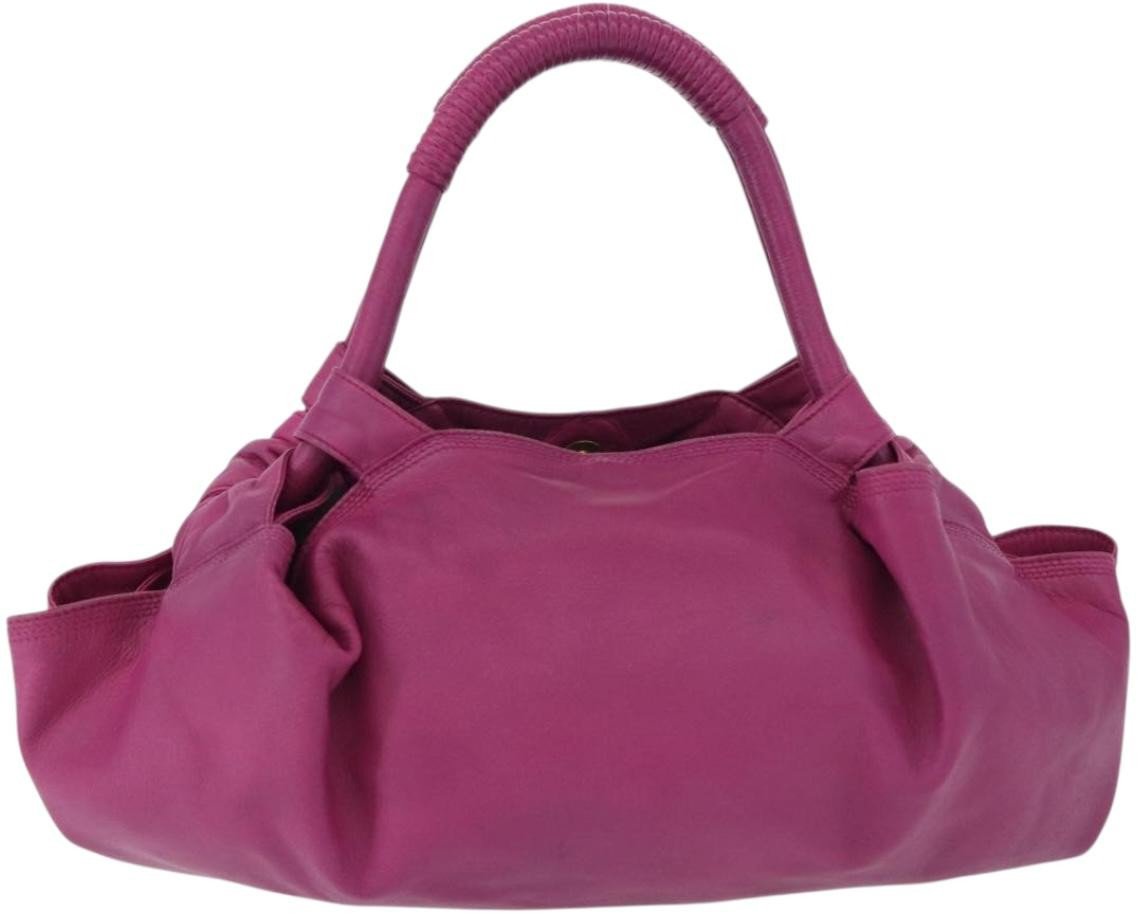 Loewe Anagram Logo Nappa Aire Hand Leather Roze