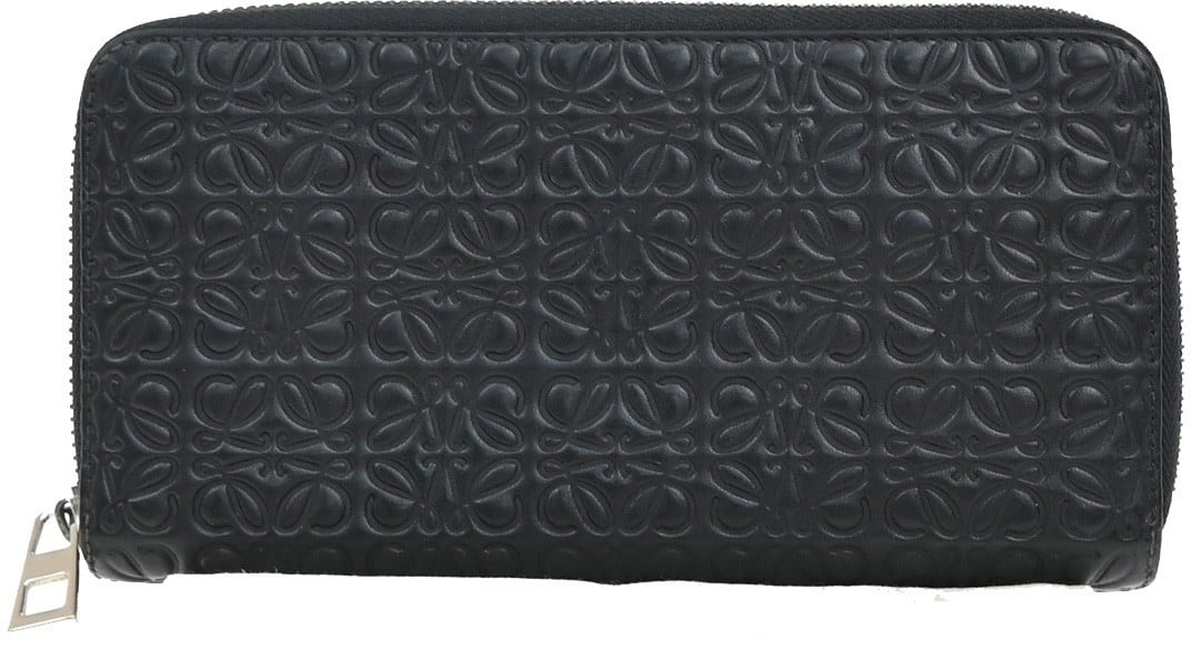 Loewe Anagram Leather Zwart
