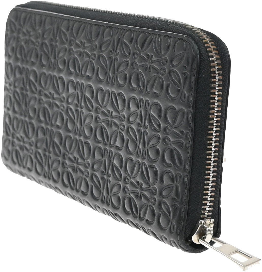 Loewe Anagram Leather Zwart