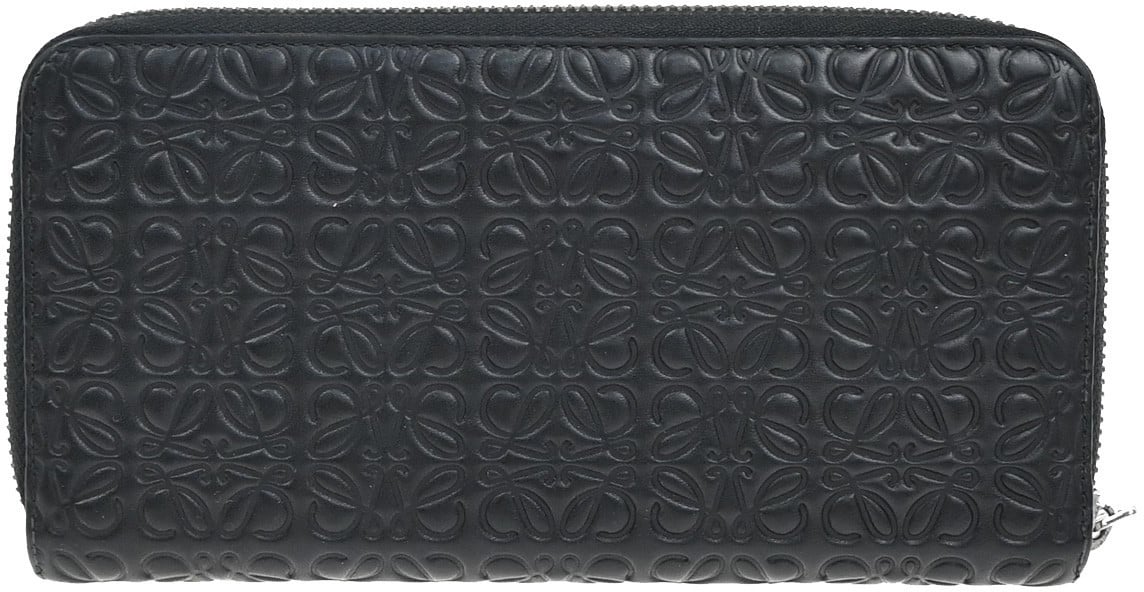 Loewe Anagram Leather Zwart