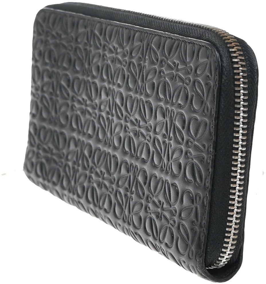 Loewe Anagram Leather Zwart