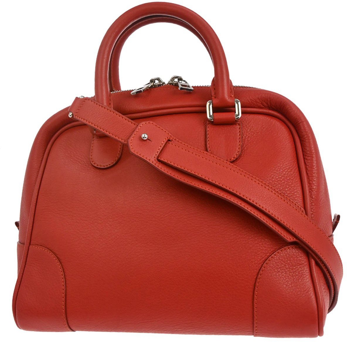 Loewe Loewe Amazona 75 Bag Leather Small Rood