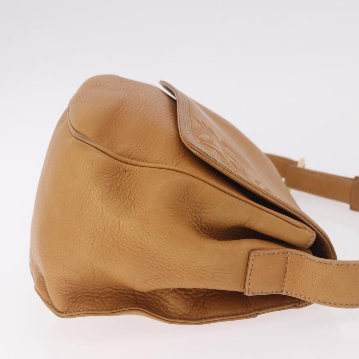Loewe Anagram Leather Beige