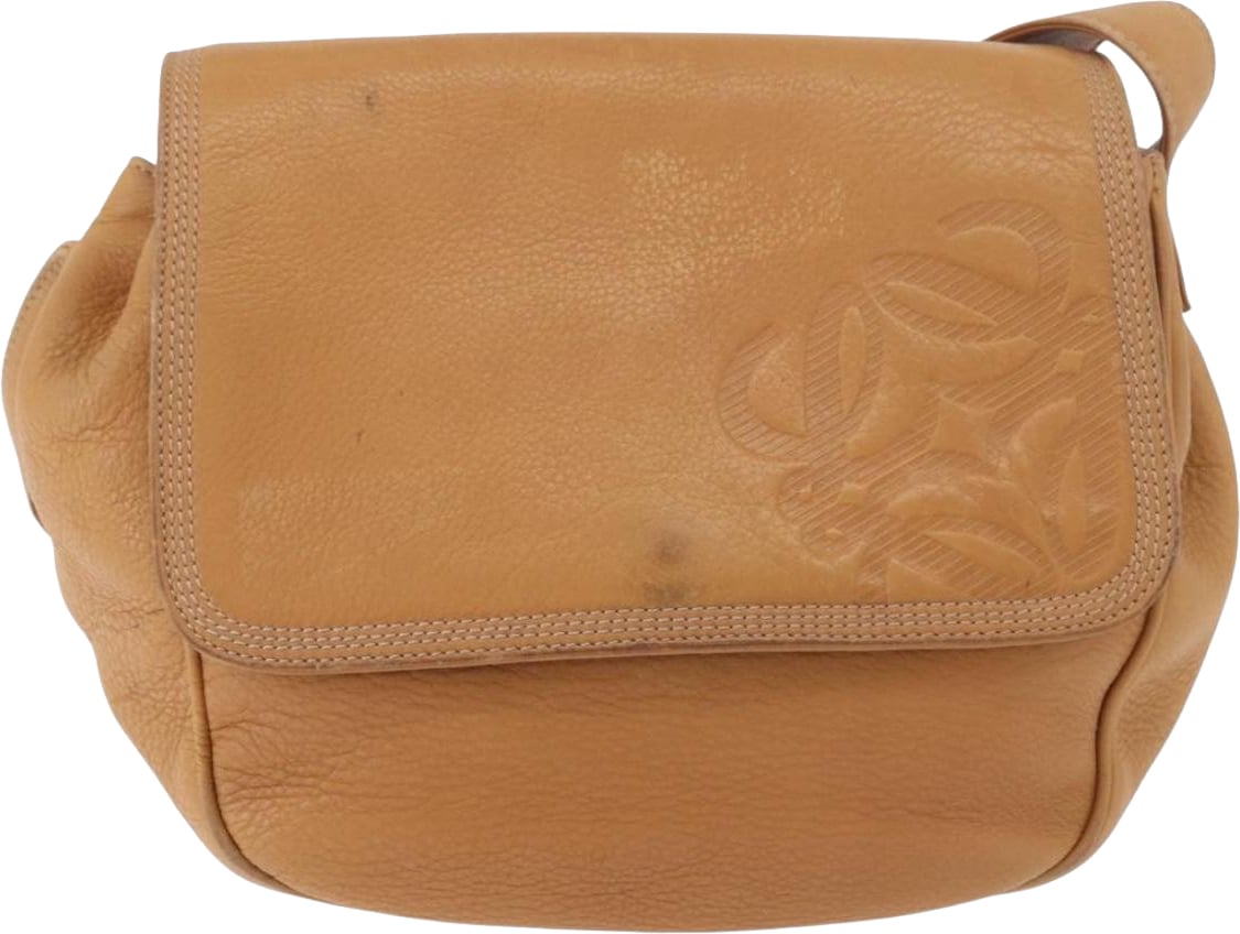 Loewe Anagram Leather Beige
