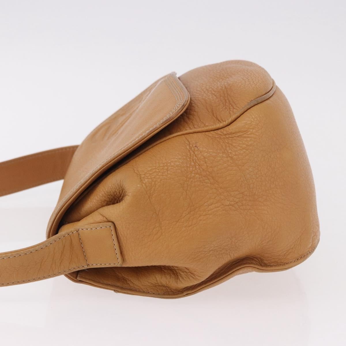 Loewe Anagram Leather Beige