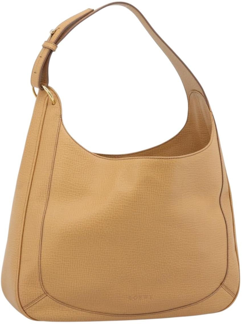 Loewe Vintage Shoulder Bag Canvas Beige