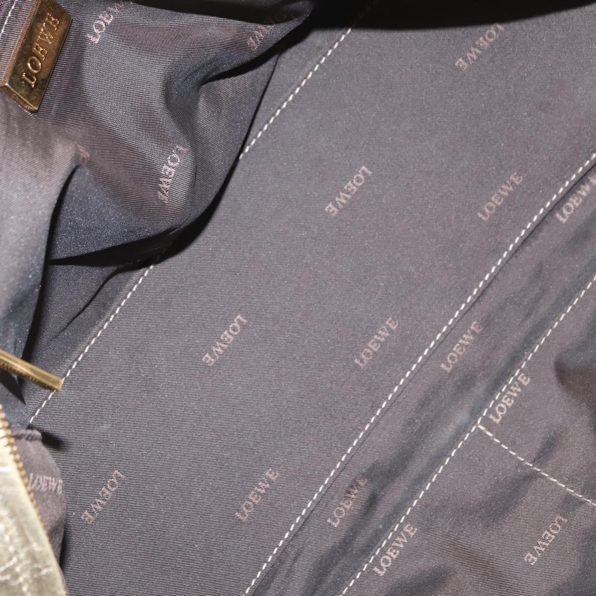 Loewe Loewe Amazona NM Bag gold leather Goud