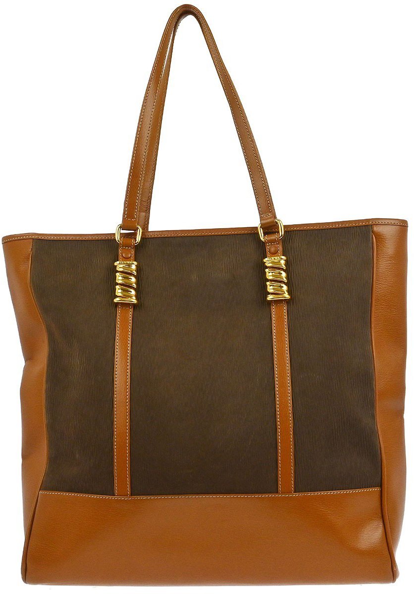 Loewe Loewe Velazquez Tote bag Leather Bruin
