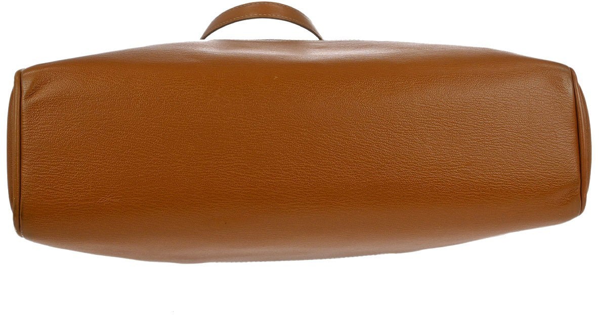 Loewe Loewe Velazquez Tote bag Leather Bruin