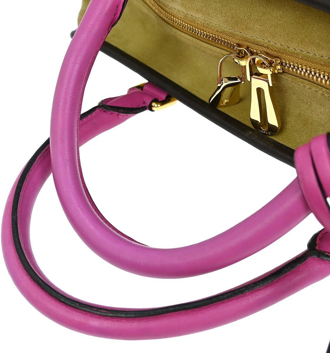 Loewe Loewe Amazona suede suede bag medium Beige