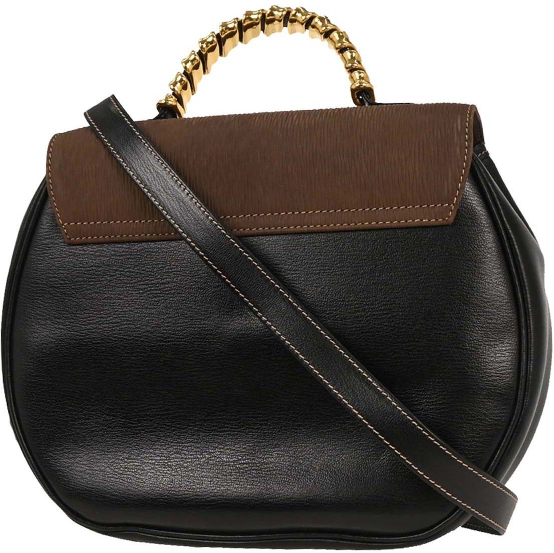 Loewe Loewe Velazquez shoulderbag Leather Bruin