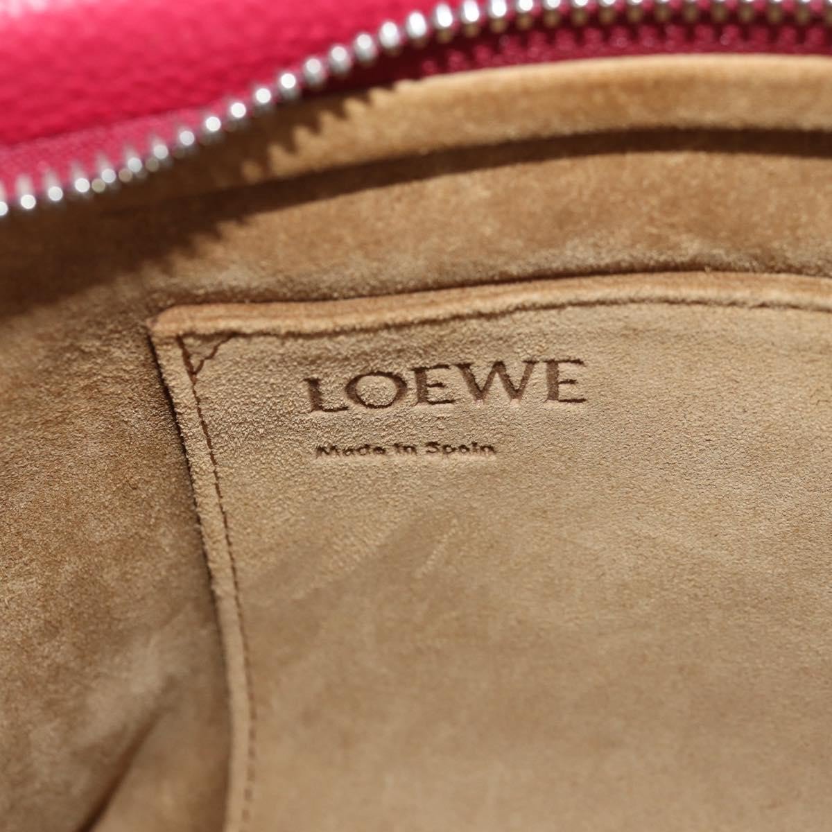 Loewe Loewe Missy Handbag Leather Small Rood