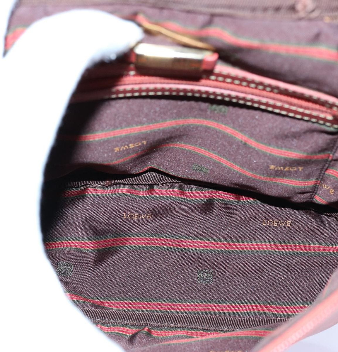 Loewe Vintage Velazquez Top Handle Leather Oranje
