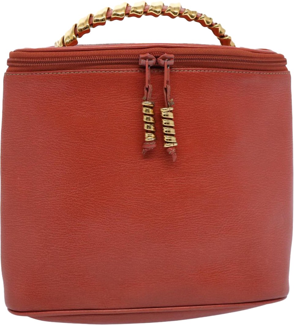 Loewe Vintage Velazquez Top Handle Leather Oranje