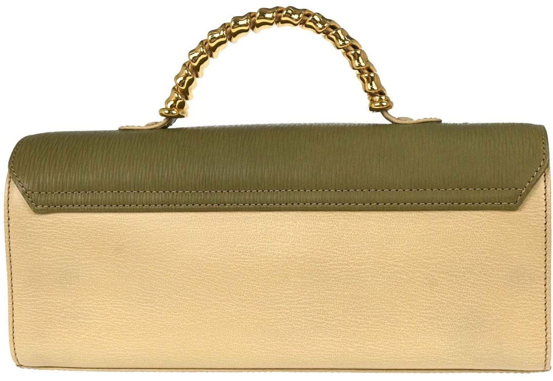 Loewe Vintage Velazquez Top Handle Leather Beige