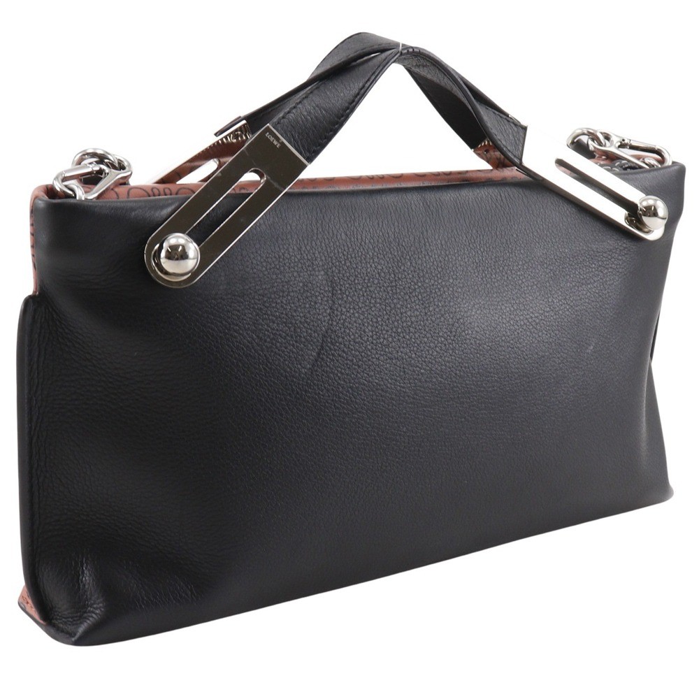 Loewe Loewe Missy Handbag Anagram Printed Leather Small Roze