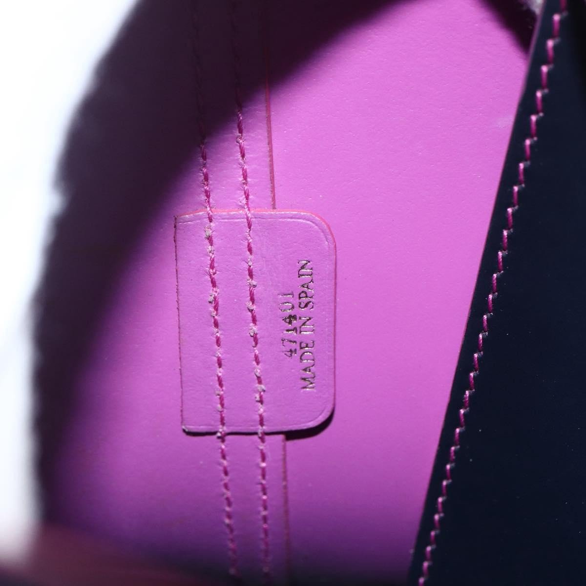 Loewe Loewe Leo Shopper Tote Perforated Leather Medium Navy