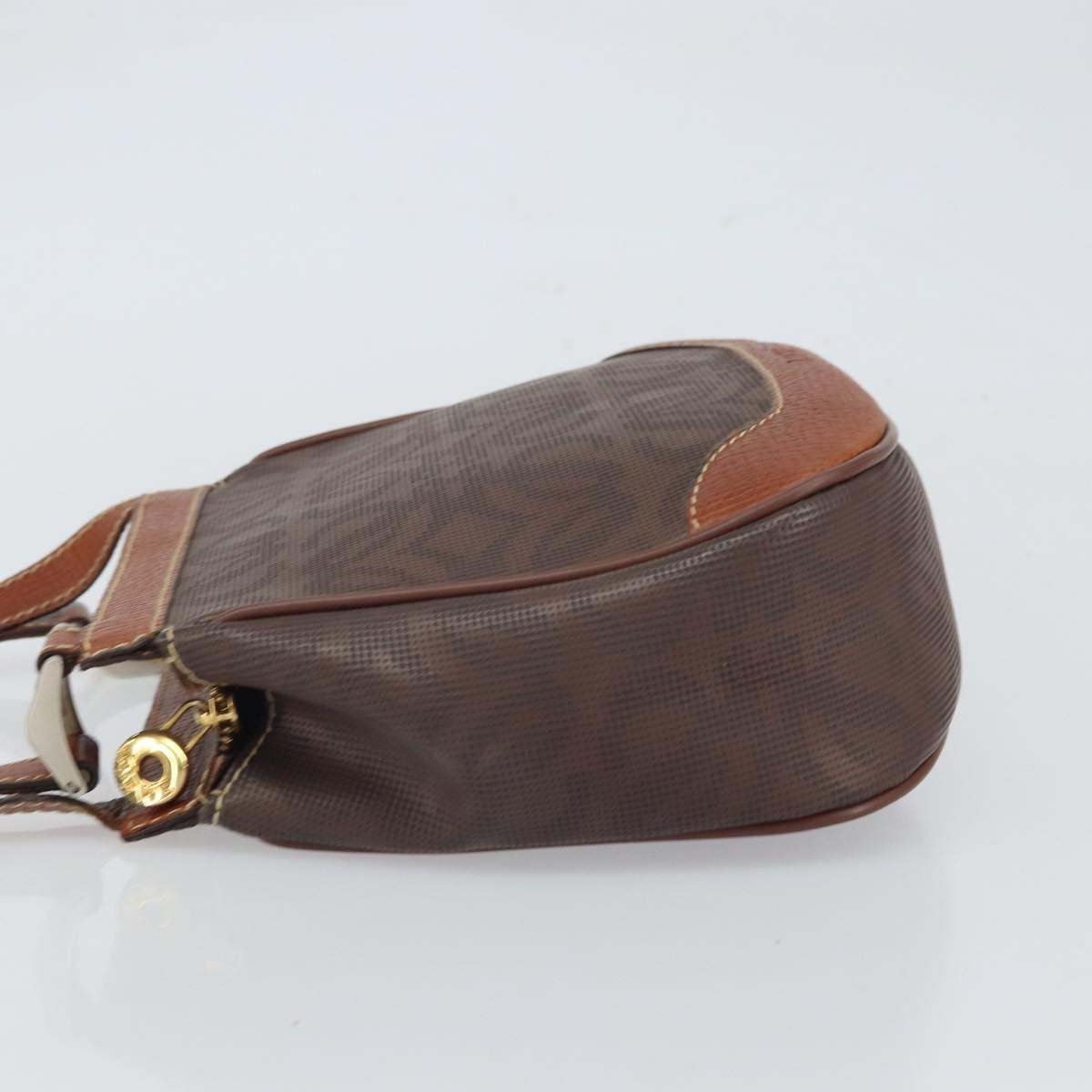 Loewe Anagram PVC Leather Bruin