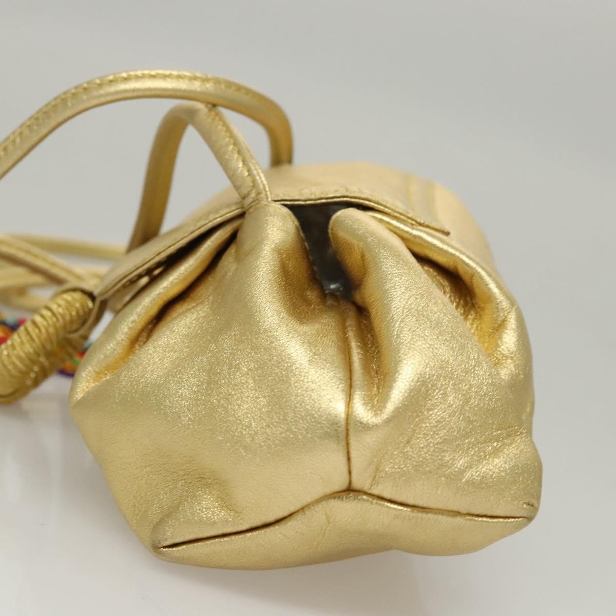 Loewe Vintage Leather Goud
