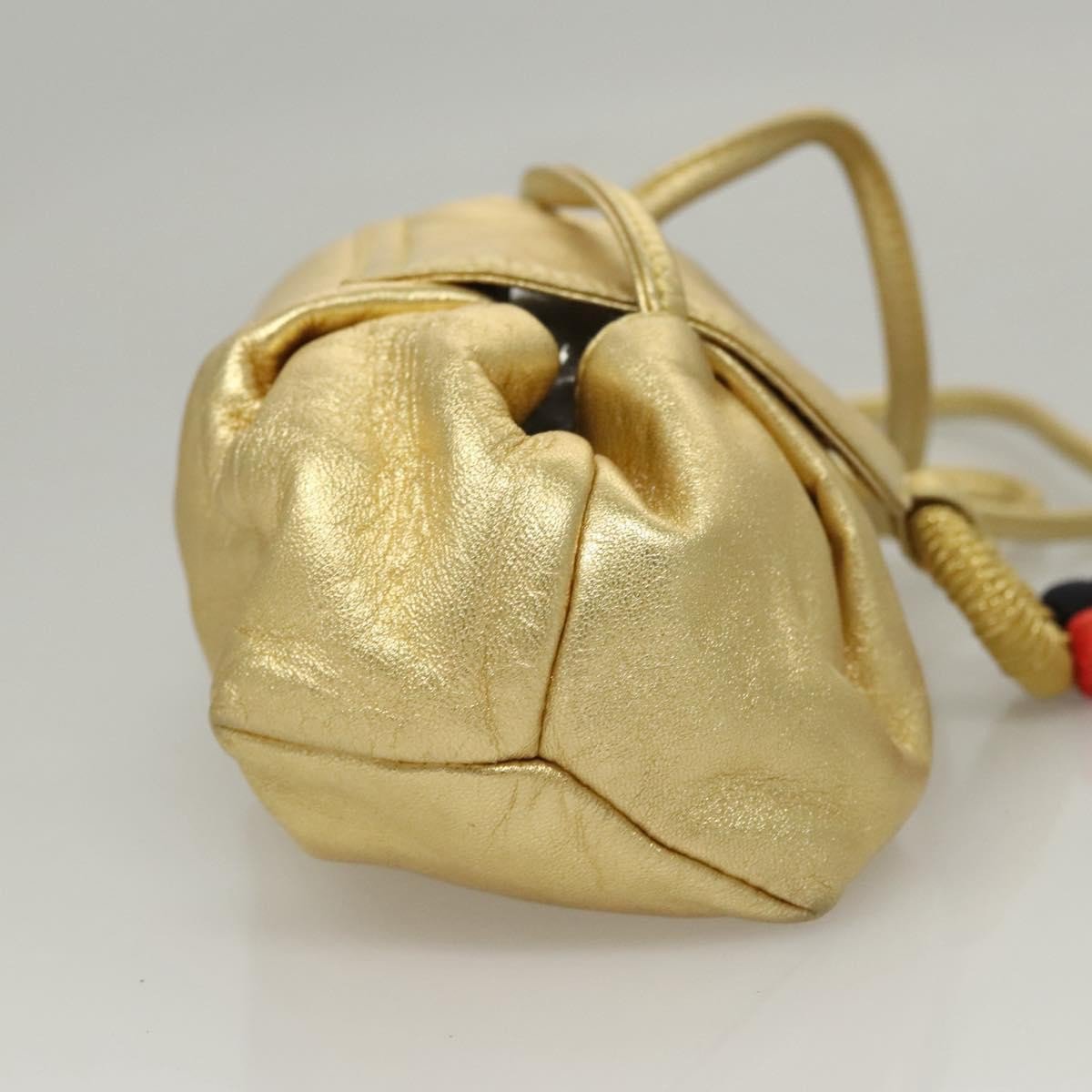 Loewe Vintage Leather Goud