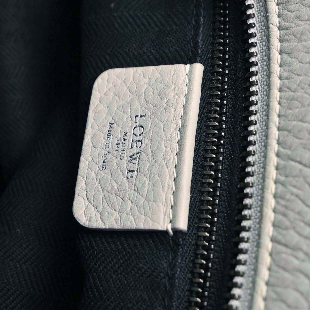 Loewe Loewe Fusta Totebag Leather Blauw