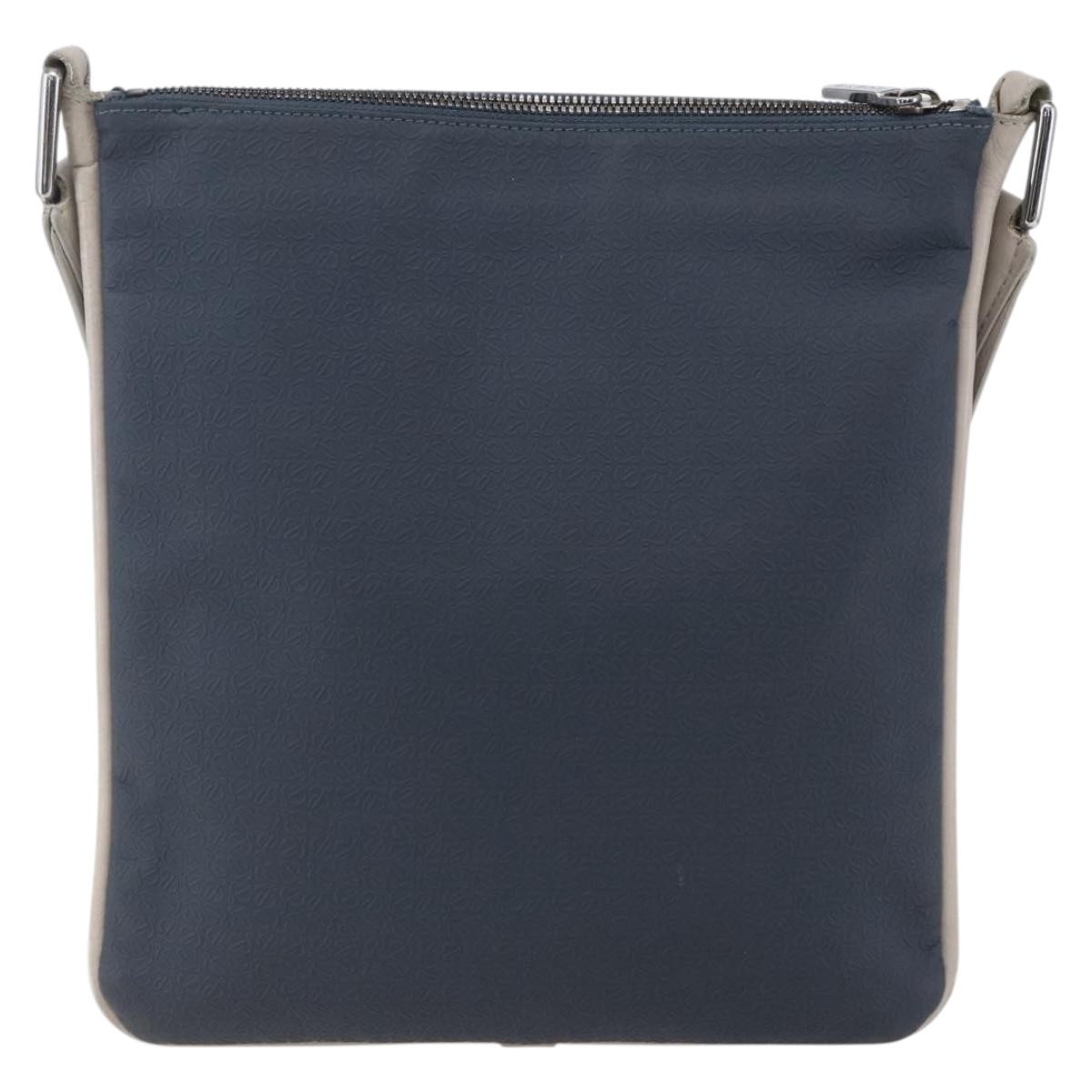 Loewe Loewe Anagram Shoulder Bag Canvas Navy